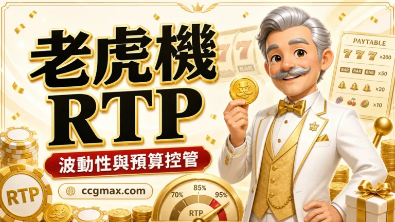 老虎機 RTP 與波動性預算控管精選圖片