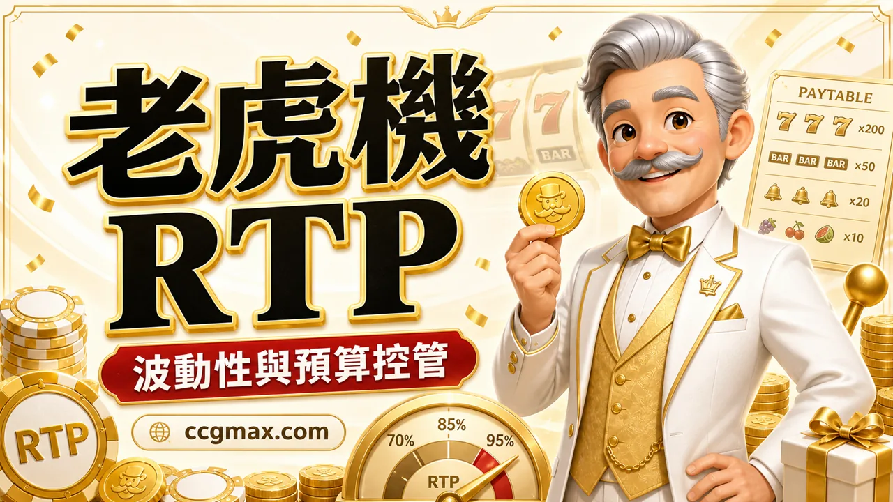 老虎機 RTP 與波動性預算控管精選圖片