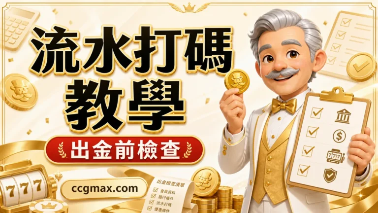 娛樂城流水打碼教學與出金前檢查精選圖片