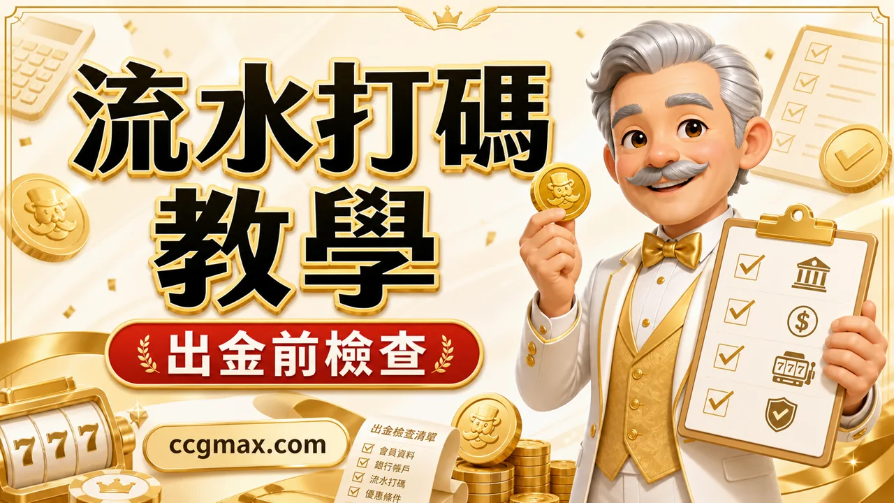 娛樂城流水打碼教學與出金前檢查精選圖片