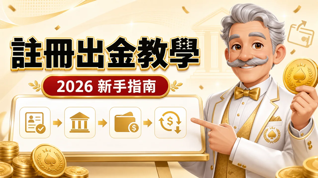 大老爺娛樂城註冊出金教學 2026新手指南精選圖