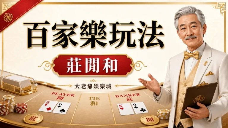 真人百家樂玩法莊閒和精選圖